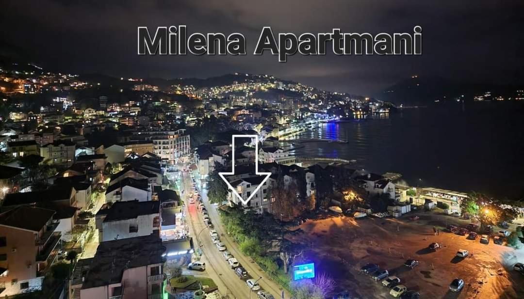 Apartmani Milena Херцег-Нови Экстерьер фото